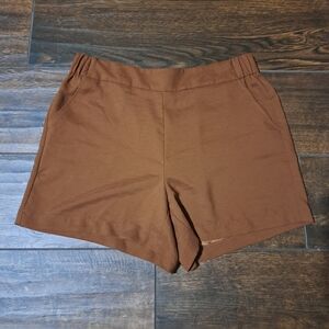 Nine West High Waist Brown Women's Shorts